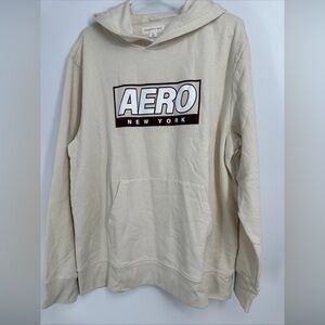 Aeropostale New York Hoodie Mens XL Fleece Lined Pullover Sweatshirt NWOT